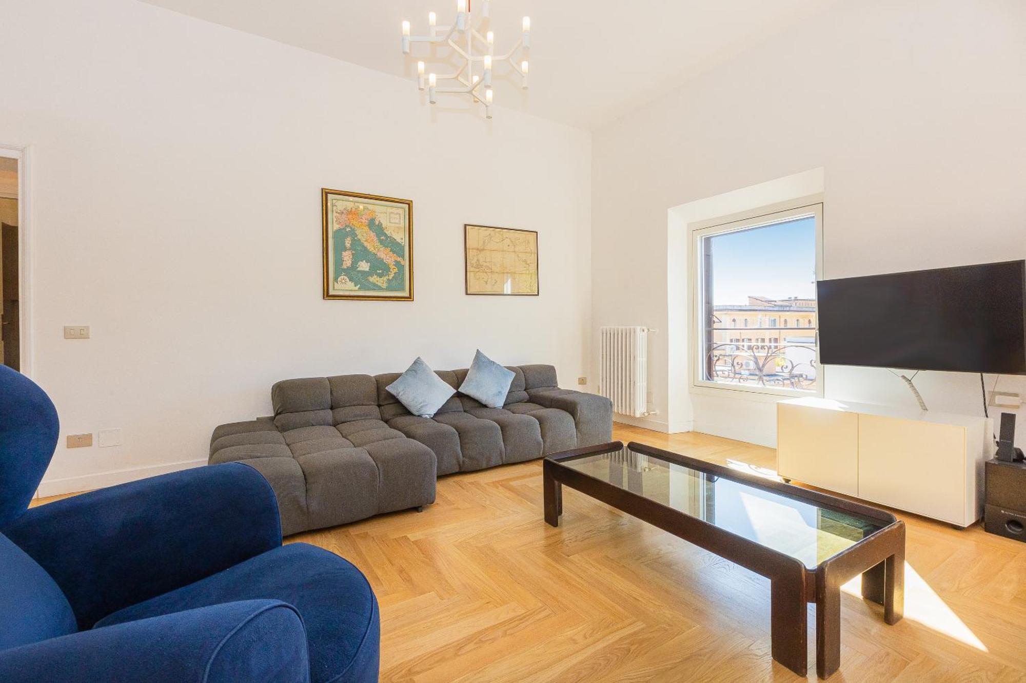 Giulio Cesare Penthouse Rental In Rome Extérieur photo