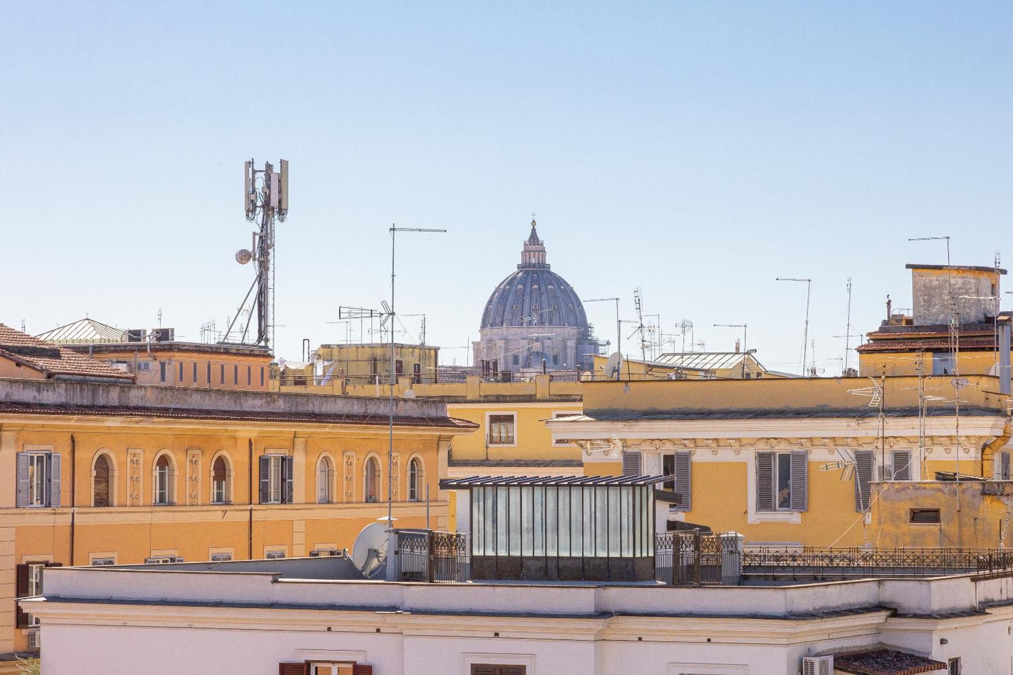 Giulio Cesare Penthouse Rental In Rome Extérieur photo